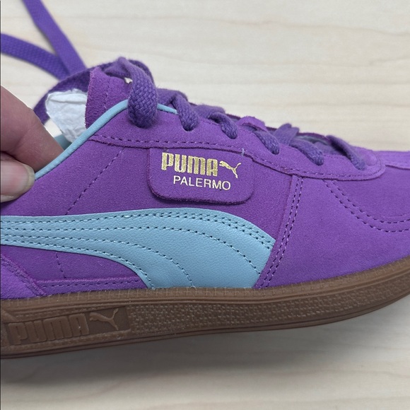 Puma Palermo Athletic shoes size 6, purple, new in box, - Picture 9 of 11